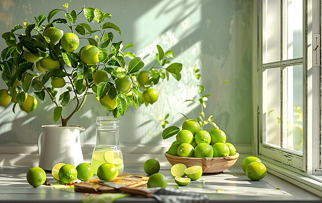 Limetka: Esenciální citrus pro vaše domácí limonády Limetka: Esenciální citrus pro vaše domácí limonády
