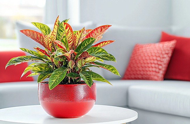 Codiaeum- Croton: Pestrobarevný oblíbenec mezi pokojovými rostlinami Codiaeum- Croton: Pestrobarevný oblíbenec mezi pokojovými rostlinami