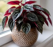Peperomia rosso - Pepřinec Rosso