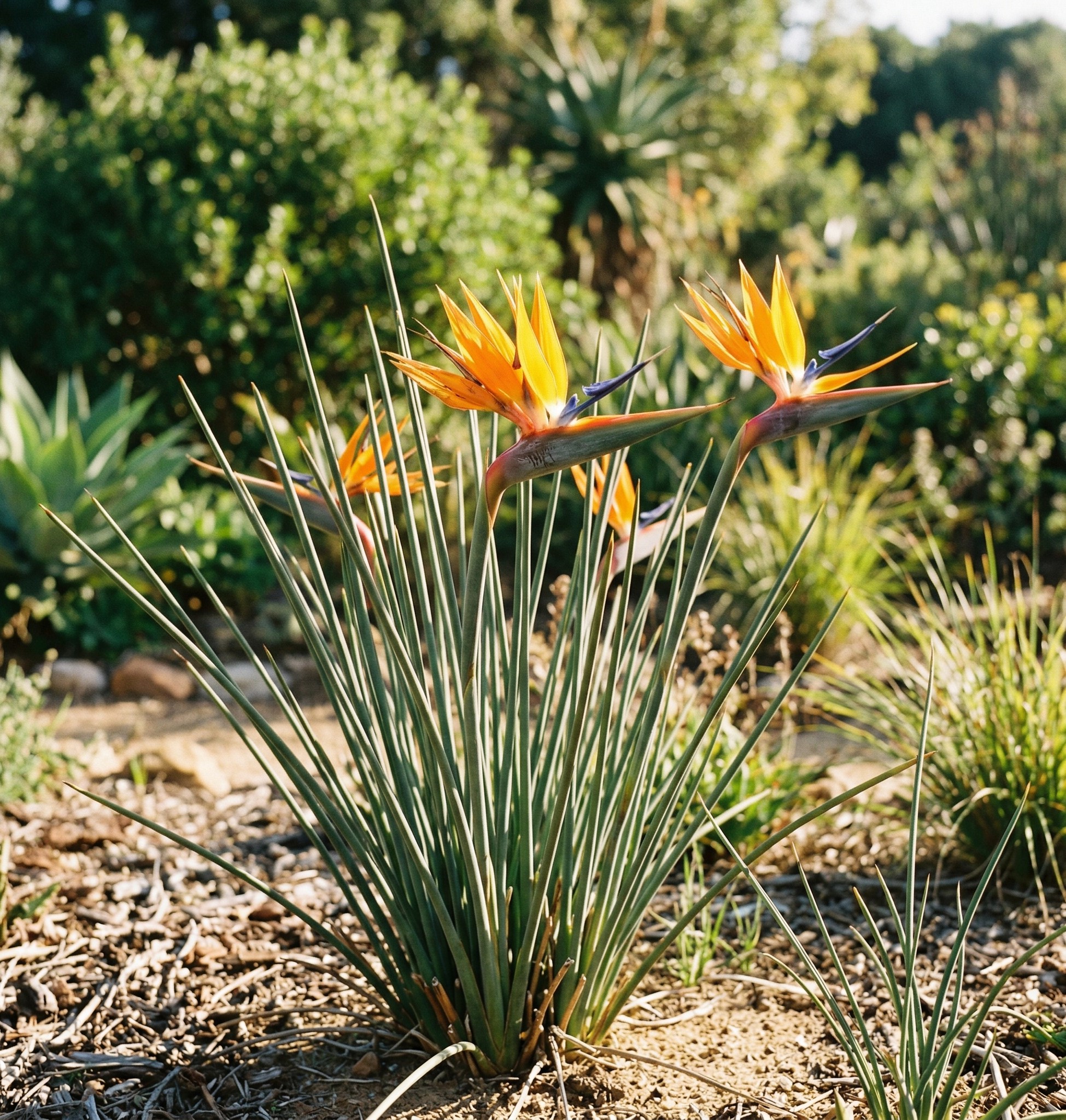 Strelitzia juncea – Strelície rákosovitá